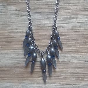 Dainty Sterling vintage antique necklace